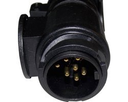 SecoRüt 50110 Aanhangeradapter [Stekkerdoos, 13-polig - Stekker, 7-polig] ABS kunststof