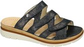 Fidelio Hallux -Dames -  blauw donker - slippers & muiltjes - maat 42