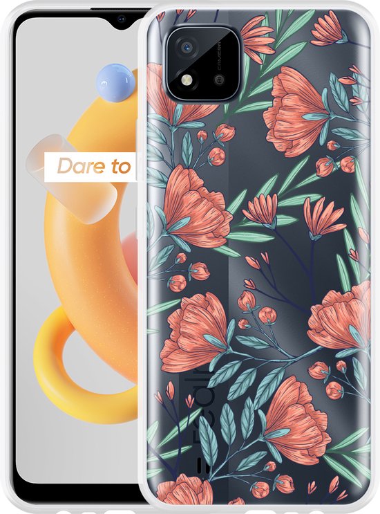 DOINK Cover Pendenza Colorato Per Oppo Realme C11 (2021), Custodia