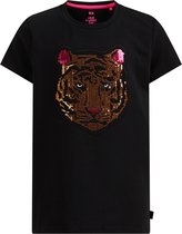 WE Fashion Meisjes T-shirt met pailletten applicatie