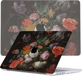 Lunso Geschikt voor MacBook Pro 14 inch (2021-2023) cover hoes - case - Stilleven met Bloemen