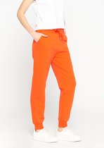 LOLALIZA Joggingbroek met zakken - Rood - Maat S