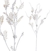 PTWM Twig Plant Varen Kunsttak - 46 x 20 x 66 cm - Wit