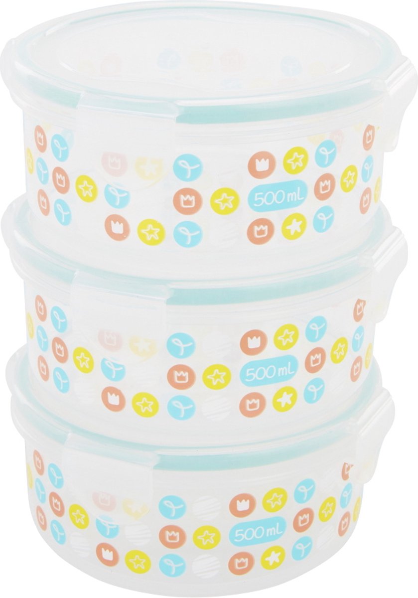 Goedkoopste Badabulle Maxibox 500 ml Bewaarbakjes 3 Stuks B004001
