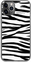 CaseCompany® - iPhone 11 Pro hoesje - Zebra pattern - Soft Case / Cover - Bescherming aan alle Kanten - Zijkanten Transparant - Bescherming Over de Schermrand - Back Cover