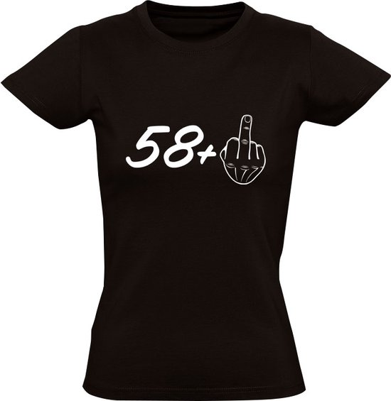 59 ans T-shirt femme | anniversaire | fête | cadeau | Noir