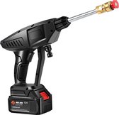 Happyment® Hogedrukreiniger - Hogedrukspuit - Op accu - Auto - 500W - 50B - 15000MAH