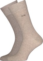 Calvin Klein herensokken Carter (2-pack) - beige en bruin - Maat: 43-46