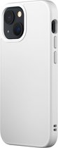 Apple iPhone 13 Mini Hoesje - Rhinoshield - SolidSuit Serie - Hard Kunststof Backcover - Classic White - Hoesje Geschikt Voor Apple iPhone 13 Mini