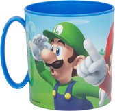 Nintendo Super Mario Plastic beker met Mario Yoshi en Luigi