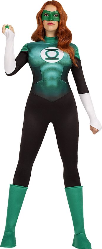 FUNIDELIA Déguisement Green Lantern femme - Taille : M - Vert