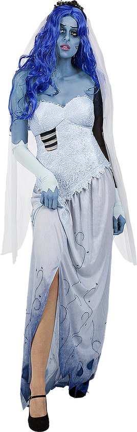 FUNIDELIA Corpse Bride Kostuum voor vrouwen - Maat: M - Wit