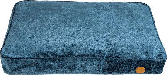 Jack and Vanilla - HELSINKI Orthopedisch Hondenbed Blauw - Maat: L - 100x70x14cm