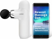 Bol.com LifeLoom® Verbeterde Mini Massage Gun PM18 Grijs Portable Formaat ook voor vibratiemassage onderweg. aanbieding