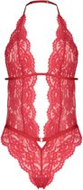 Hunkemöller Dames Lingerie Private Body Salem - Rood - maat S