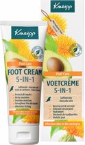 Kneipp Voetcrème 5-in-1 - Verlicht jeuk - Beschermt, hydrateert en herstelt de voeten - Vegan - 1 st - 75 ml