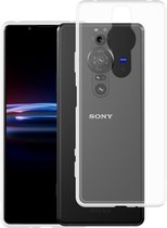 Cazy Sony Xperia Pro-I hoesje - Soft TPU Case - transparant