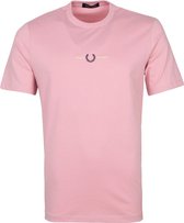 Fred Perry - T-Shirt Roze M1609 - XL - Modern-fit