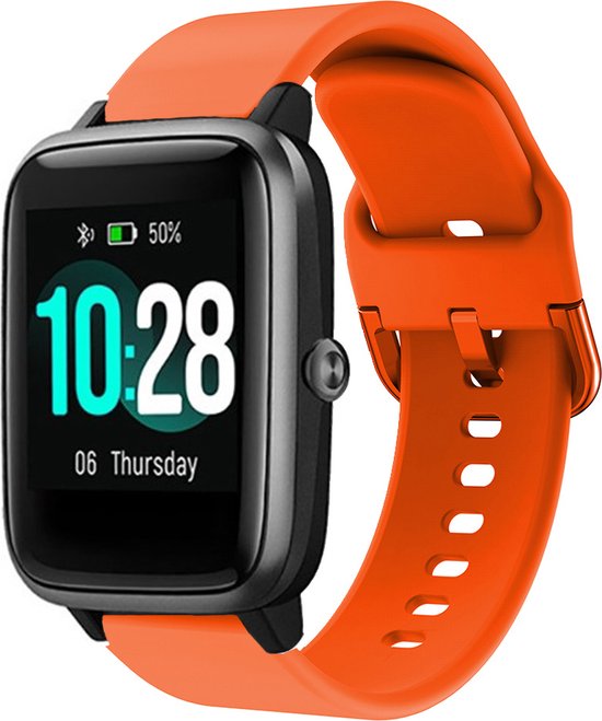 STRAP-IT© Sport Band Geschikt Voor OnePlus Watch Smartwatch Bandje Oranje 150595527