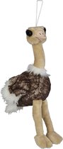 Pluche knuffel dieren Struisvogel van 25 cm - Speelgoed knuffels - Leuk als cadeau voor kinderen