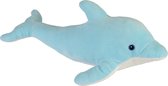 Pluche knuffel zeedieren Dolfijn van 33 cm