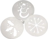 Kerstsjabloon Set (3 pcs) 144499