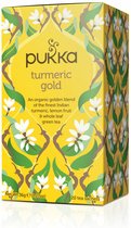 3x Pukka Thee Turmeric Gold 20 stuks