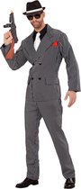 Widmann - Maffia Kostuum - Godfather Van De Drooglegging - Man - Zwart - XL - Carnavalskleding - Verkleedkleding