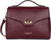 LANCASTER Paris handtas  model FOULONNÉ MILANO - Purple red - leer