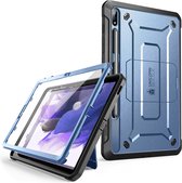 Supcase Fullcover hoes Samsung Tab S7 FE Blauw