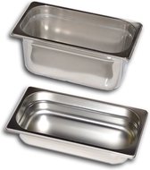 Gastro-Inox RVS GN Bak 1/3- 40mm Diep, Gastro-Inox 501.041