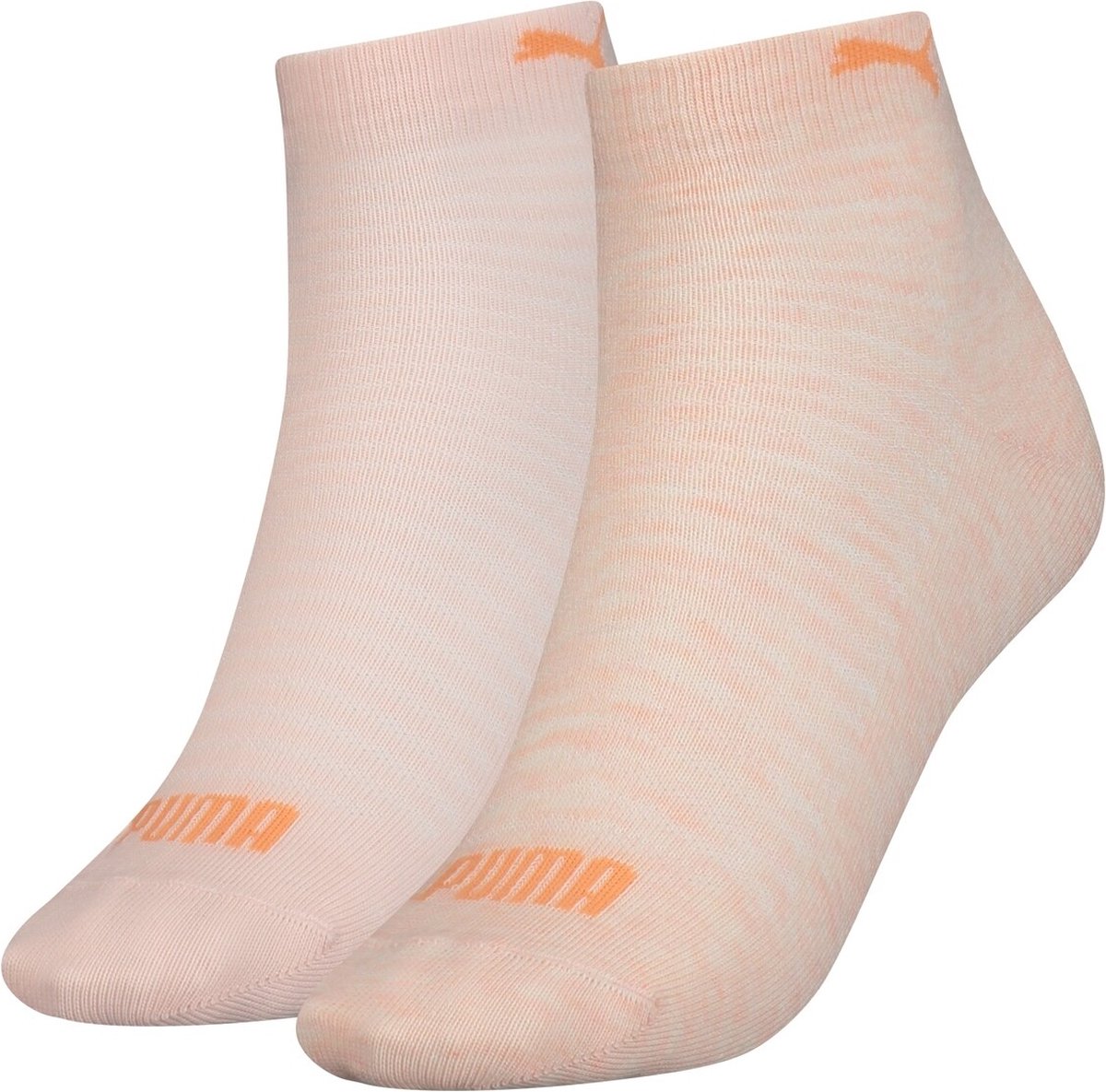 Puma Quarter 2 Pair Women Sok 35 38 Roze