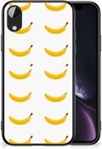 Telefoonhoesje met Naam Geschikt voor iPhone XR Silicone Back Cover met Zwarte rand Banana