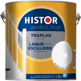 Histor Perfect Finish Traplak anti-slip Wit Zijdeglans 2,5 Liter