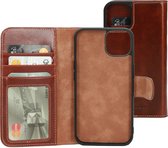 Mobiparts Wallet Case Apple iPhone 13 Oaked Cognac hoesje