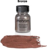 Mehron Schmink Metallic Poeder - Bronze