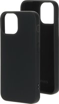Mobiparts Siliconen Cover Case Apple iPhone 13 Mini Zwart hoesje