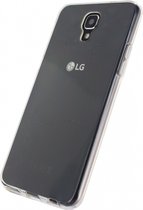 LG X Hoesje - Mobilize - Gelly Serie - TPU Backcover - Transparant - Hoesje Geschikt Voor LG X