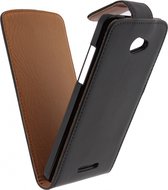 Xccess Leather Flip Case HTC Butterfly Black