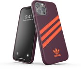 adidas Moulded Case PU PC en TPU logo hoesje voor iPhone 12 Pro Max - rood