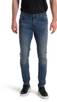 Purewhite - Stan 402 - Heren Slim Fit   Jeans  - Blauw - Maat 27