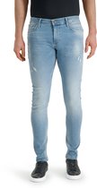 Purewhite - Jone 611 - Heren Skinny Fit   Jeans  - Blauw - Maat 30