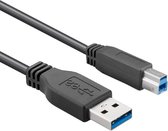 Goobay USB naar USB-B kabel - USB3.0 - 1 meter