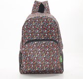 Eco Chic - Backpack - B04BK - Black - Ditsy
