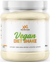 XXL Nutrition - Vegan Diet Shake - Maaltijdshake, Eiwit Shake, Maaltijdvervanger - Whey Protein Shake Incl. Vitamines & Mineralen - Vanille Caramel - 480 Gram