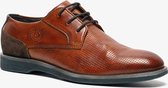 Bugatti heren veterschoenen - Cognac - Maat 45