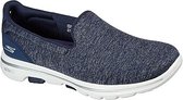 Skechers  - GO WALK 5 - Navy White - 38.5