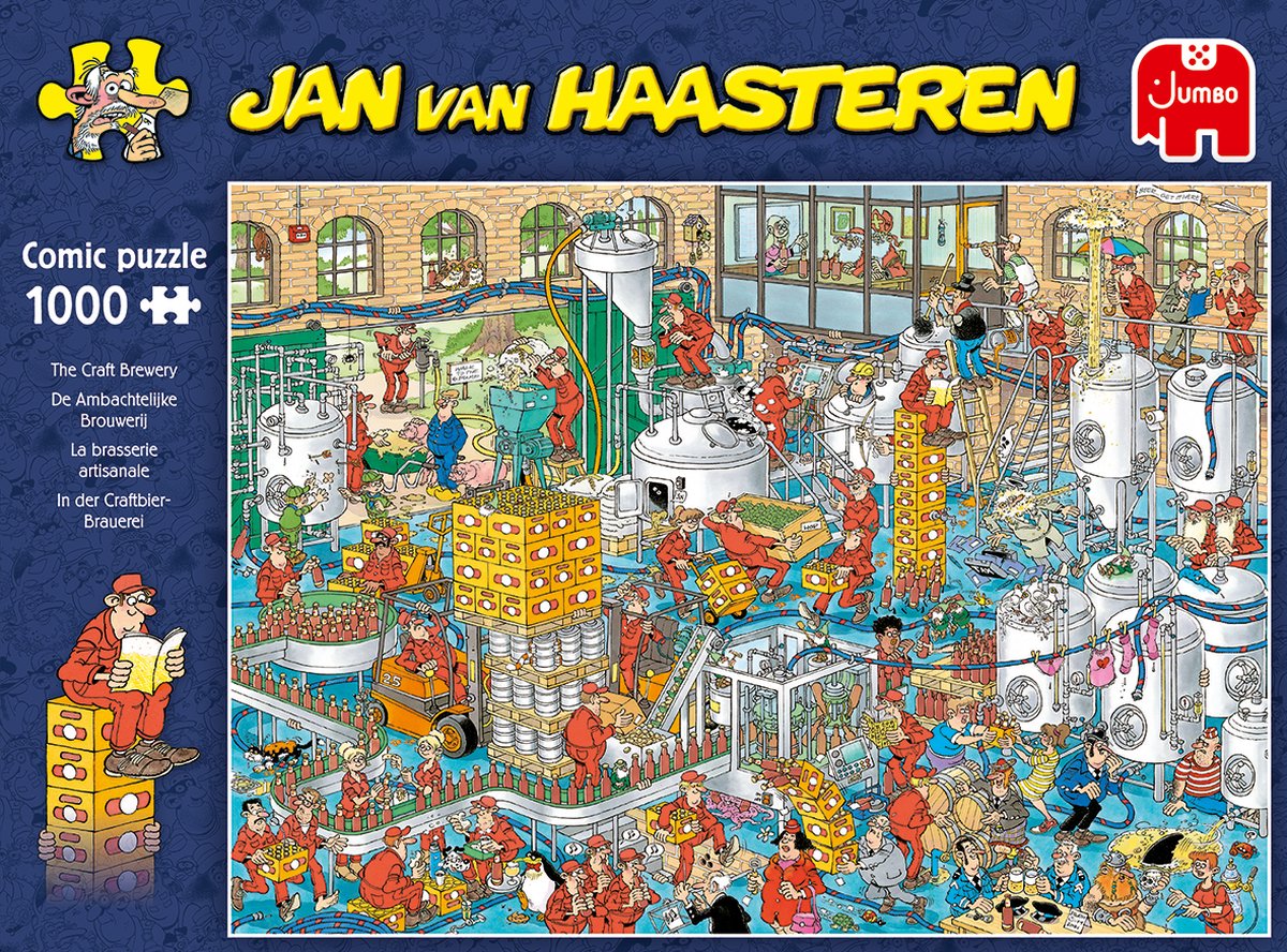 welzijn maximaal ontploffen Jan van Haasteren De Ambachtelijke Brouwerij puzzel - 1000 stukjes | bol.com