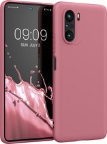 kwmobile telefoonhoesje geschikt voor Xiaomi Mi 11i / Poco F3 - Hoesje voor smartphone - Back cover in donkerroze