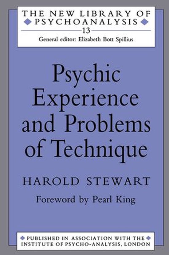 Psychic Experience and Problems of Technique - cover